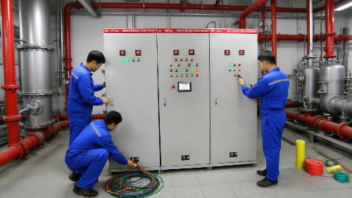 眾利聯(lián)合消防水泵控制柜，以智慧與可靠捍衛(wèi)生命線